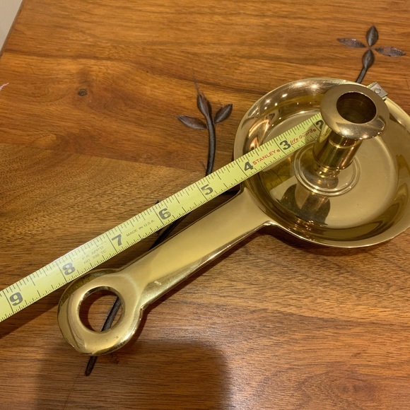 Brass taper candle holder - Picture 5 of 5